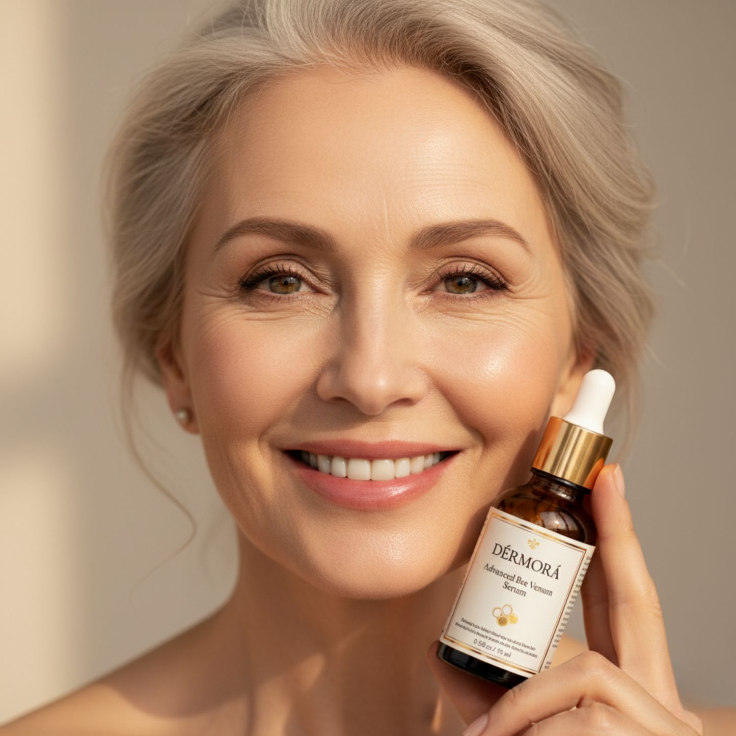 Dermora Advanced Api-Lift Complex™ for a visibly firmer-looking and radiant skin in just 2 weeks