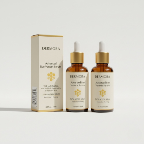 Dermora Advanced Api-Lift Complex™ for a visibly firmer-looking and radiant skin in just 2 weeks