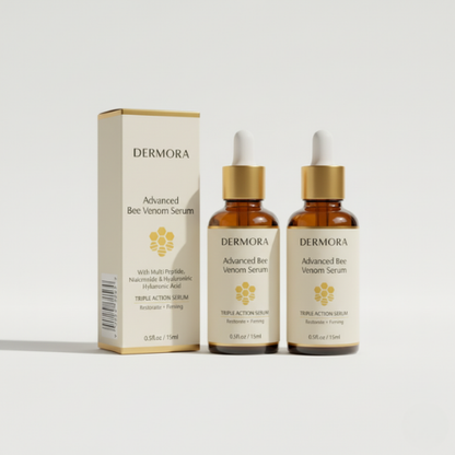Dermora Advanced Api-Lift Complex™ for a visibly firmer-looking and radiant skin in just 2 weeks